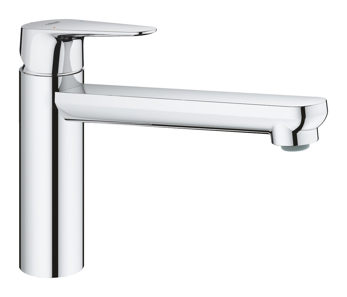 GROHE BauCurve Single lever sink mixer 1/2" MEDIUM — Chrome