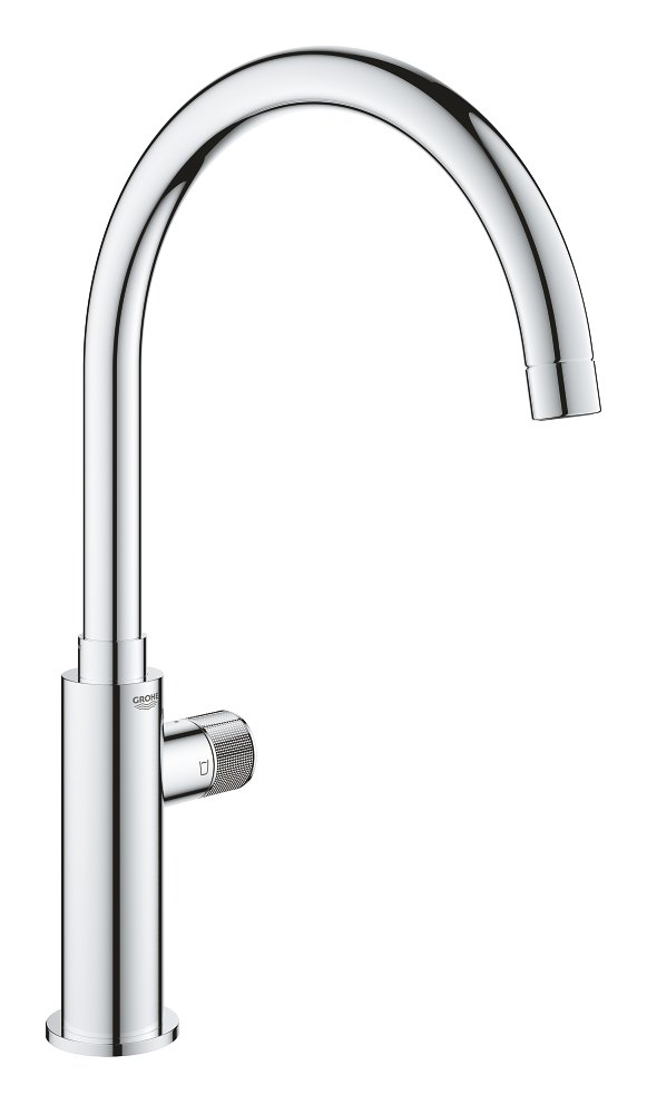 GROHE GROHE Blue Pure Mono Mono faucet with filter function — Chrome
