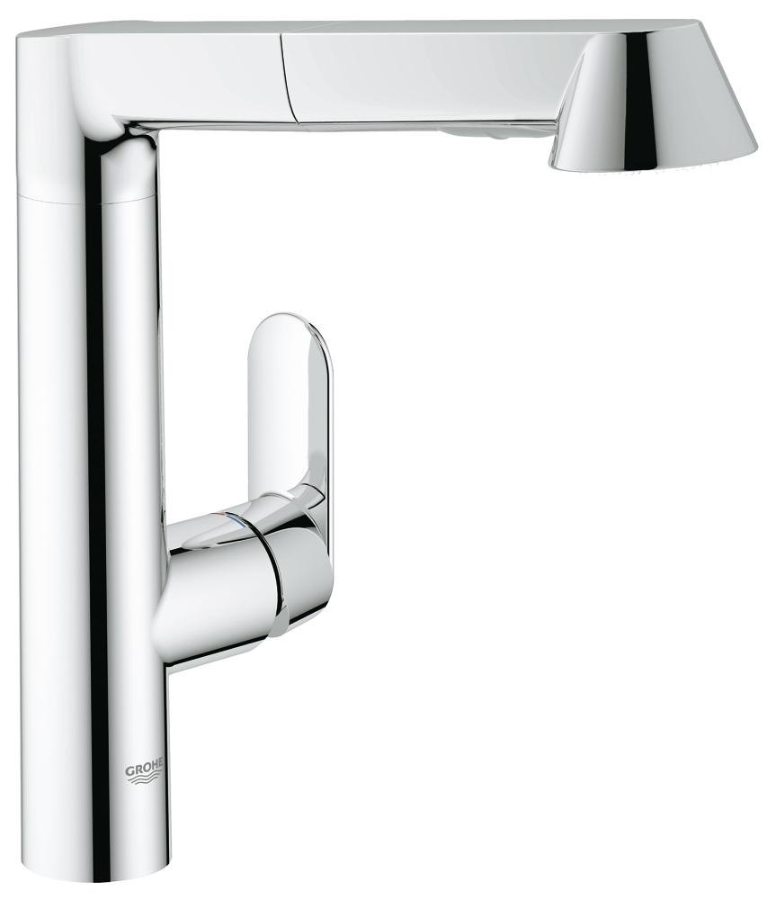 GROHE K7 Single lever sink mixer 1/2" HIGH — Chrome