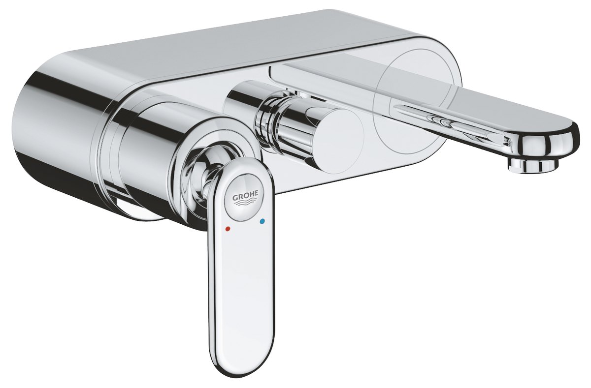 GROHE Veris Single lever bath mixer 1/2" — Chrome
