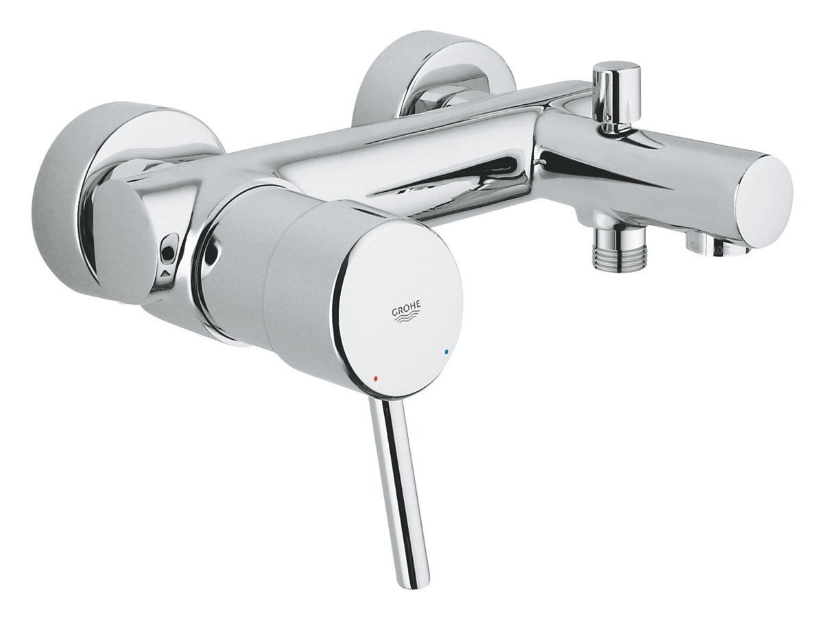 GROHE Concetto Single lever bath mixer 1/2" — Chrome