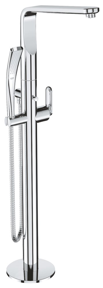 GROHE Veris Single lever bath mixer 1/2" floor mounted — Chrome