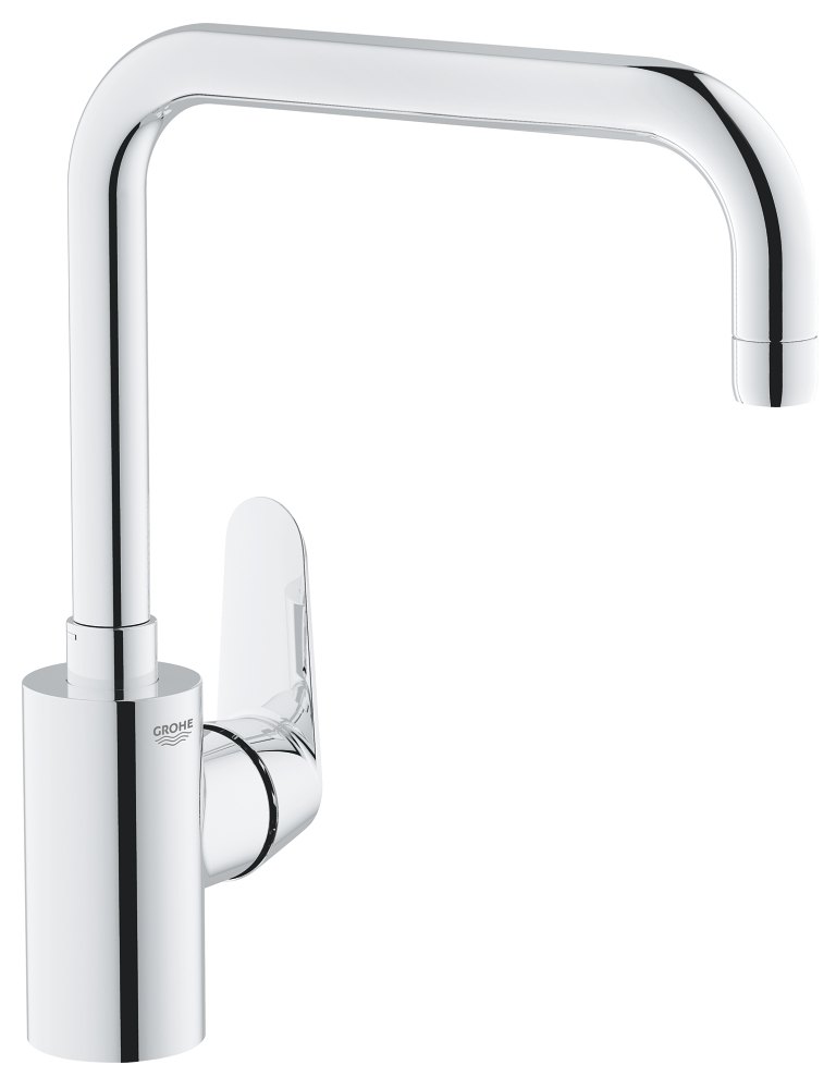 GROHE Eurodisc Cosmopolitan Single lever sink mixer 1/2" HIGH — Chrome