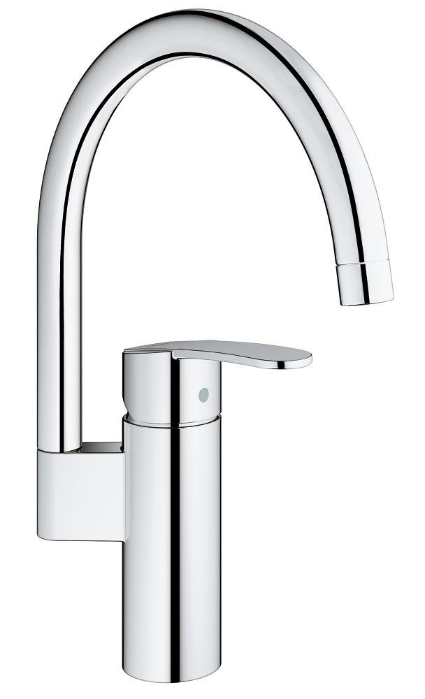 GROHE Wave Cosmopolitan Single lever sink mixer 1/2" HIGH — Chrome