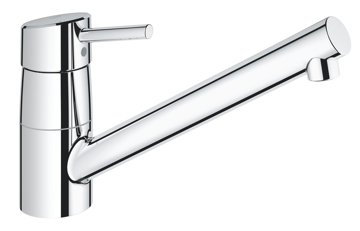 GROHE Concetto Single lever sink mixer 1/2" LOW — Chrome