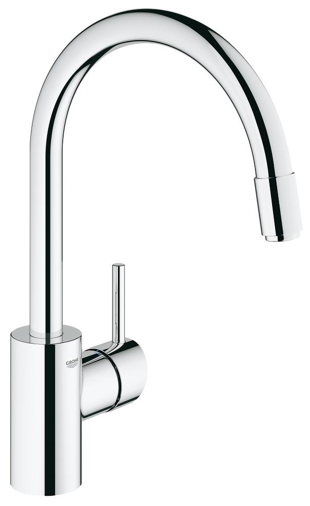 GROHE Concetto Single lever sink mixer 1/2" HIGH — Chrome