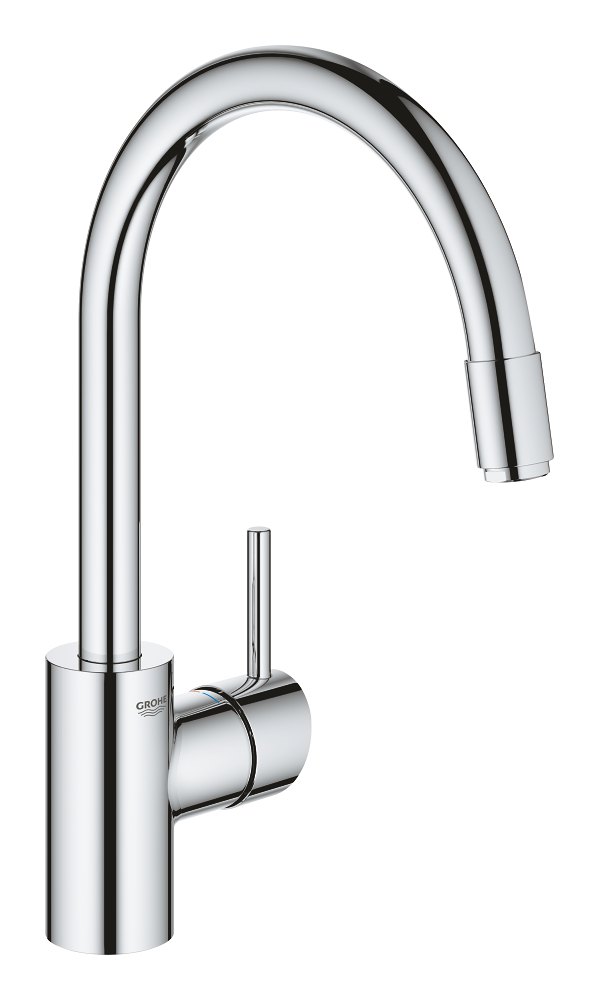 GROHE Concetto Single lever sink mixer 1/2" HIGH — Chrome