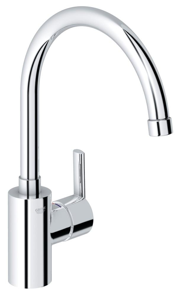 GROHE Feel Single lever sink mixer 1/2" HIGH — Chrome