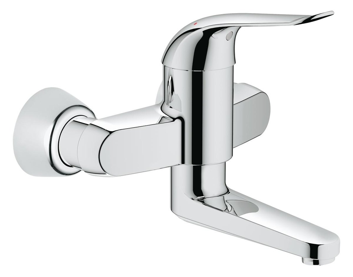 GROHE Eurosmart Care Single lever basin mixer 1/2" — Chrome