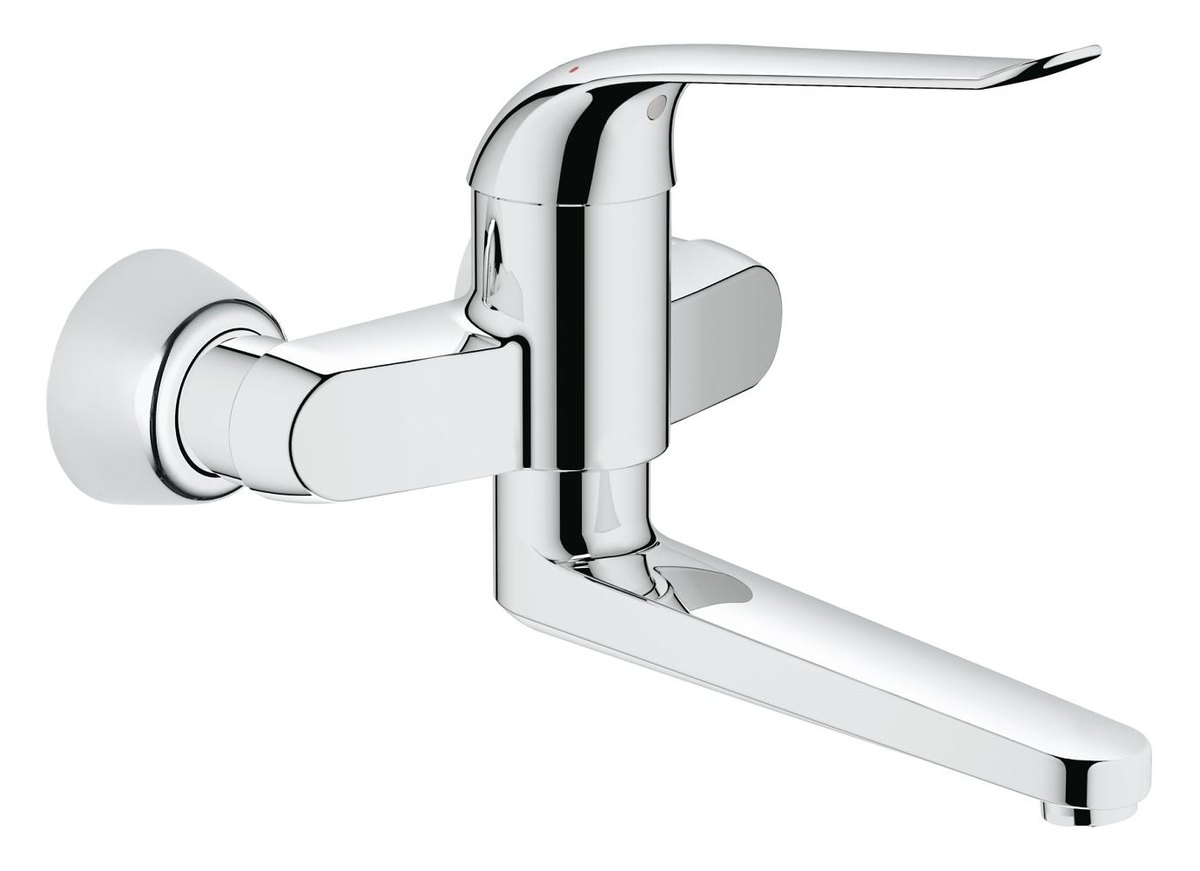 GROHE Eurosmart Care Single lever basin mixer 1/2" — Chrome