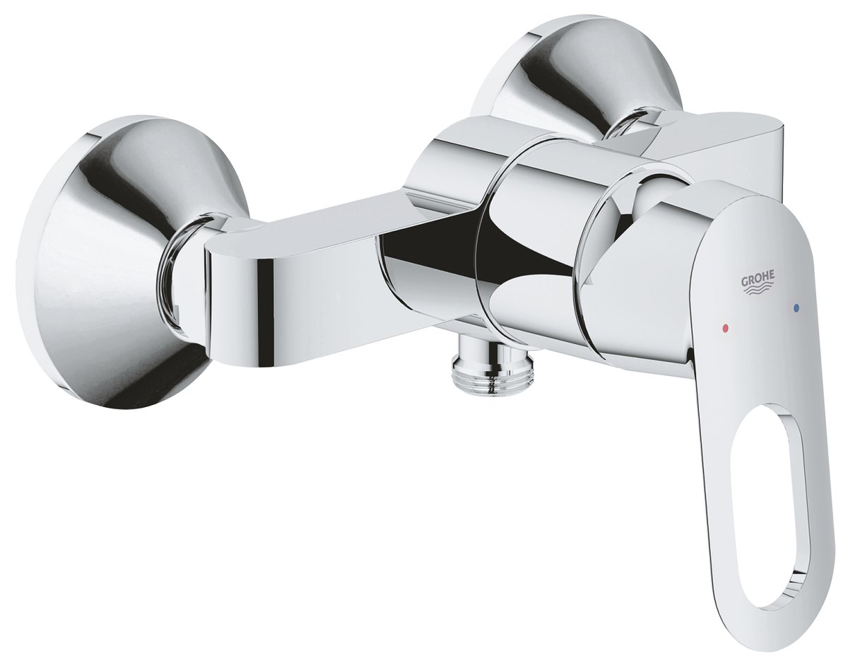 GROHE BauLoop Single lever shower mixer 1/2" — Chrome