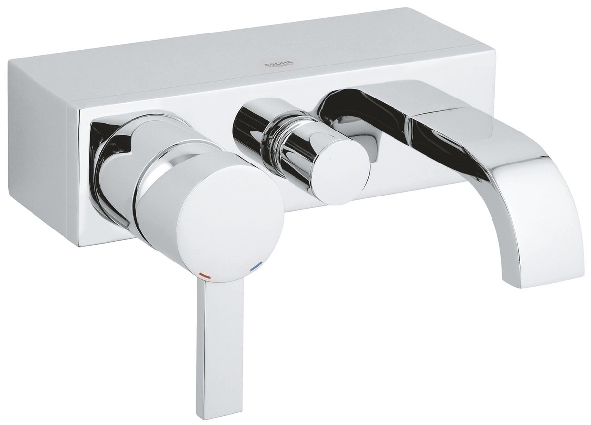 GROHE Allure Single lever bath mixer 1/2" — Chrome