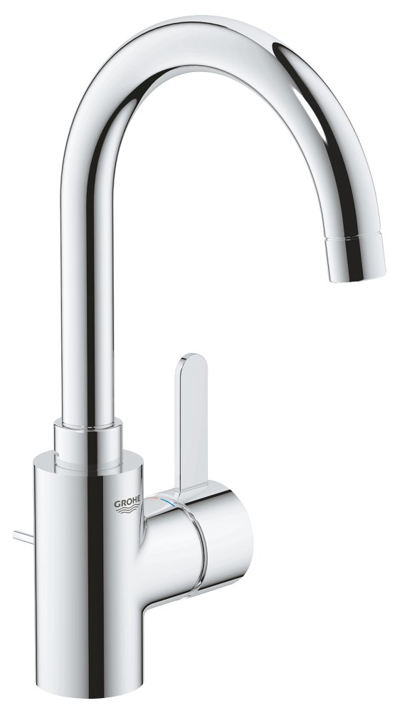 GROHE Eurosmart Cosmopolitan Single lever basin mixer 1/2" L Size L — Chrome