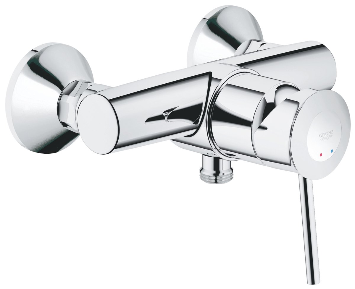 GROHE BauClassic Single lever shower mixer 1/2" — Chrome