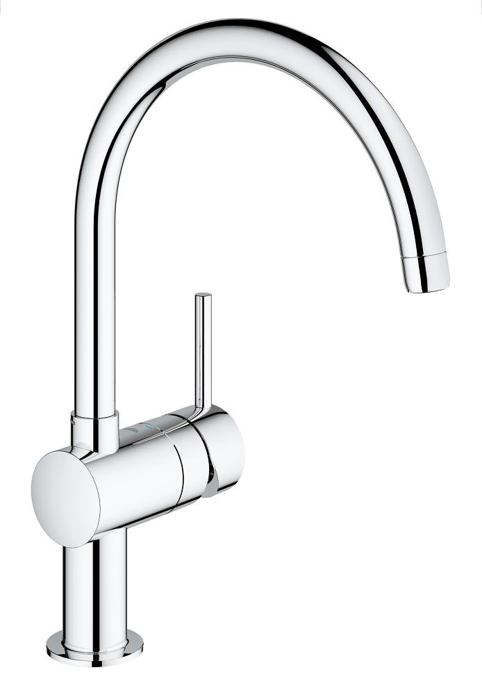 GROHE Minta Single lever sink mixer 1/2" HIGH — Chrome