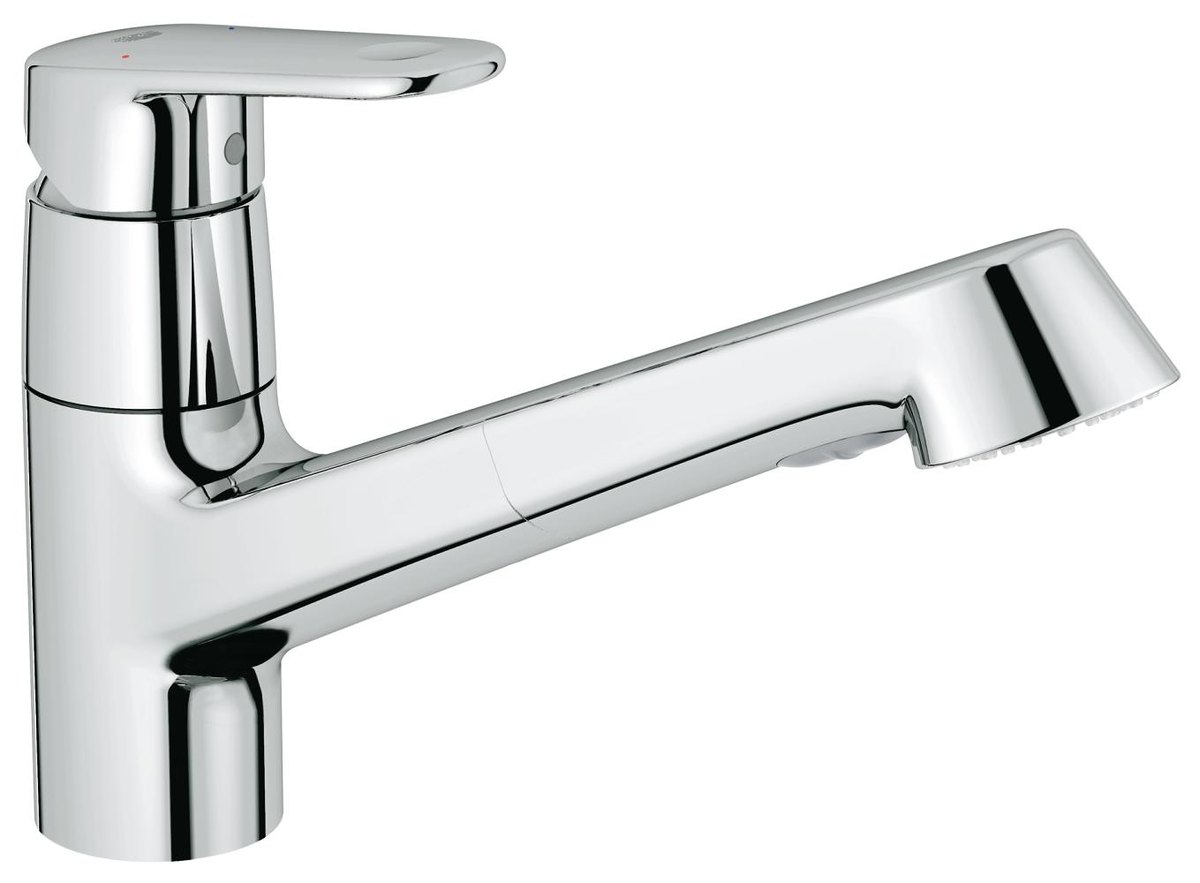 GROHE Europlus Single lever sink mixer 1/2" LOW — Chrome