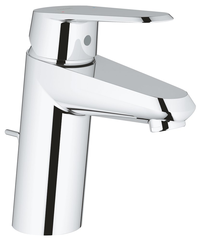 GROHE Eurodisc Cosmopolitan Single lever basin mixer 1/2" S Size S — Chrome