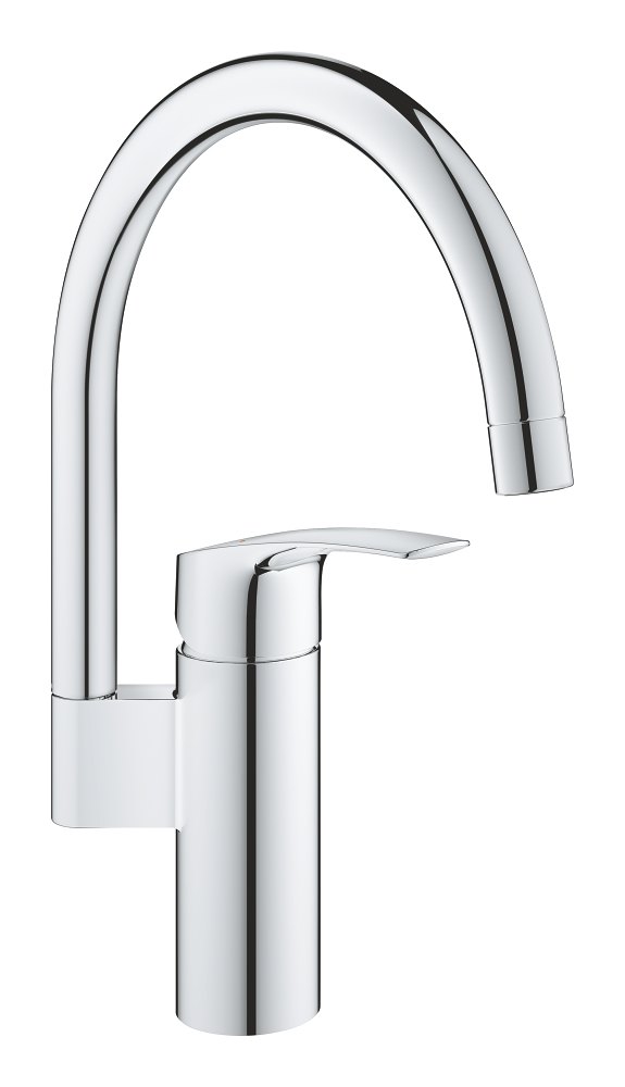 GROHE Eurosmart Single lever sink mixer 1/2" HIGH — Chrome