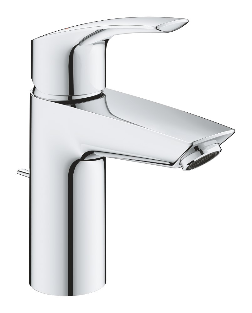 GROHE Eurosmart Single lever basin mixer 1/2" S Size S — Chrome