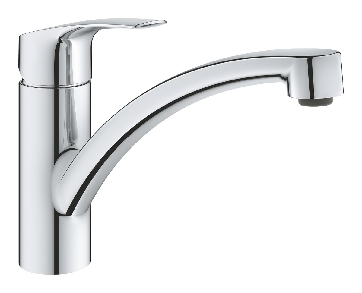 GROHE Eurosmart Single lever sink mixer 1/2" LOW — Chrome