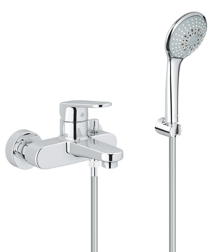 GROHE Europlus Single lever bath mixer 1/2" — Chrome