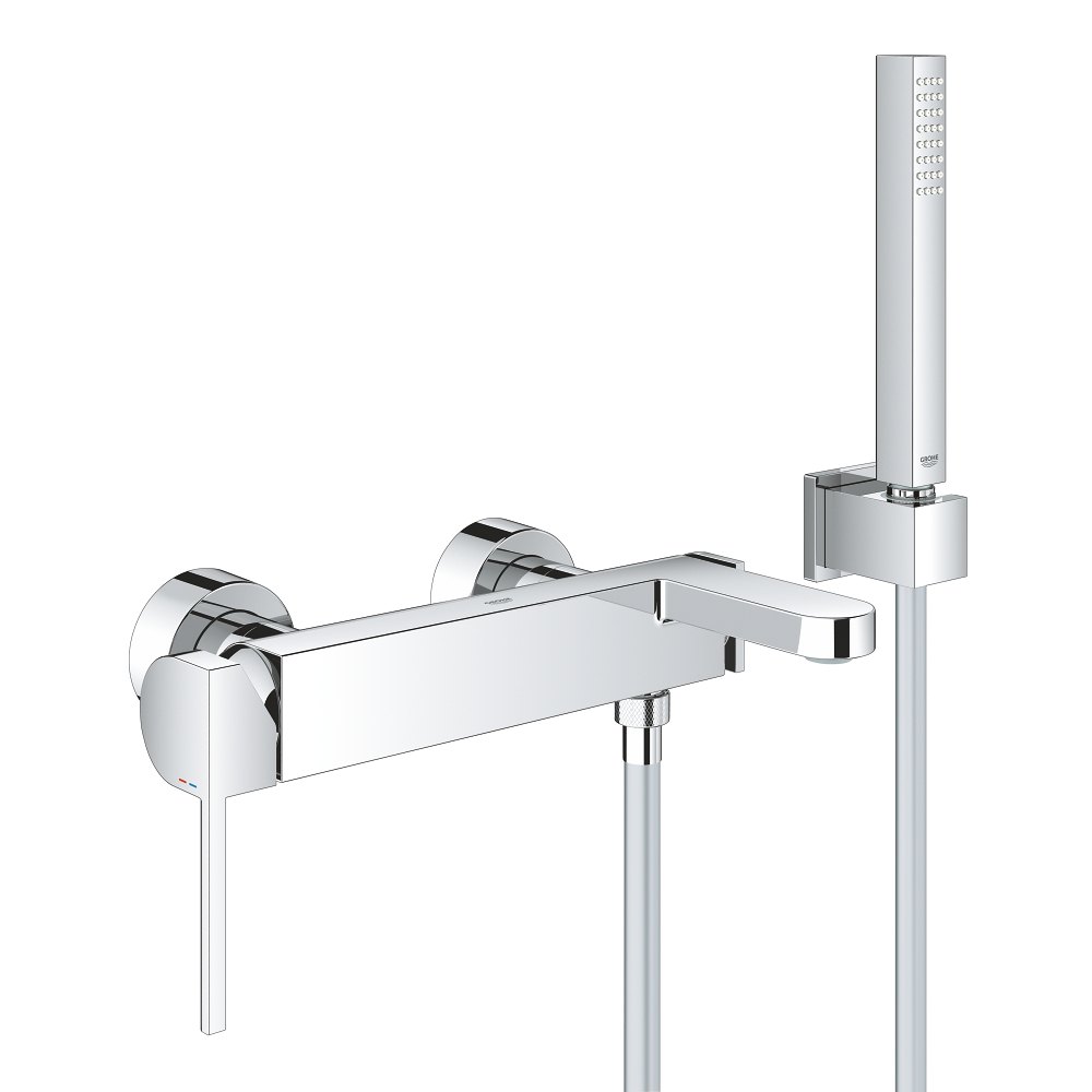 GROHE GROHE Plus Single lever bath mixer 1/2" — Chrome