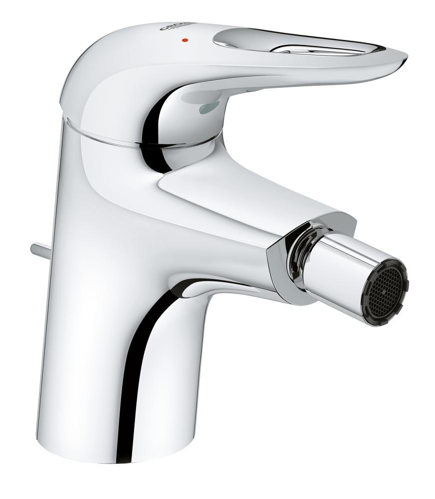 GROHE Eurostyle Single lever bidet mixer 1/2" S Size — Chrome