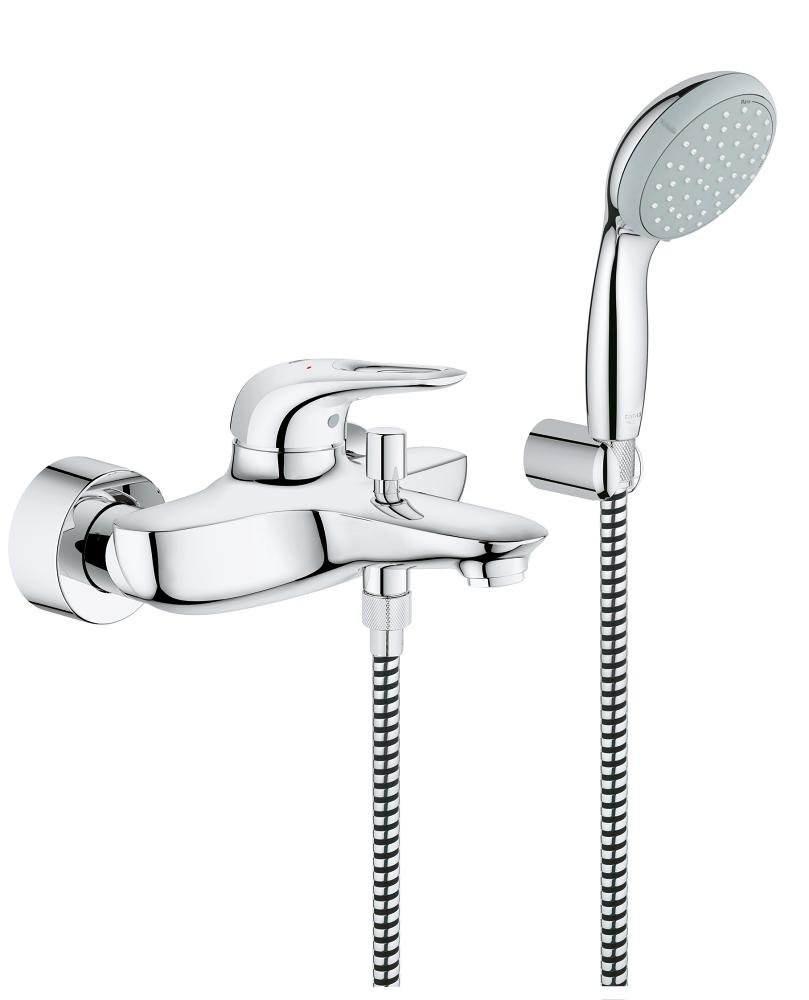 GROHE Eurostyle Single lever bath mixer 1/2" — Chrome