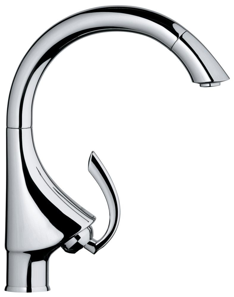 GROHE K4 Single lever sink mixer 1/2" HIGH — Chrome