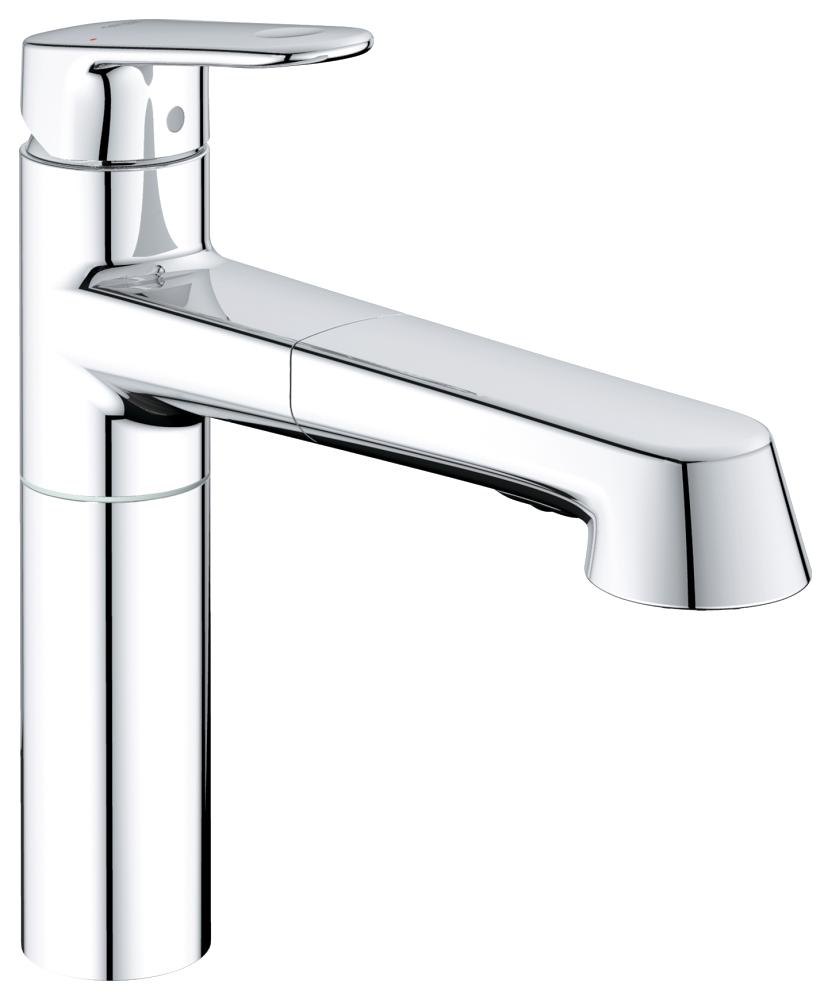 GROHE Europlus Single lever sink mixer 1/2" MEDIUM — Chrome