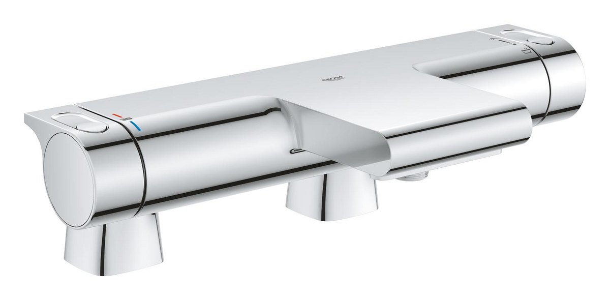 GROHE Grohtherm 2000 Thermostatic bath mixer 1/2" — Chrome