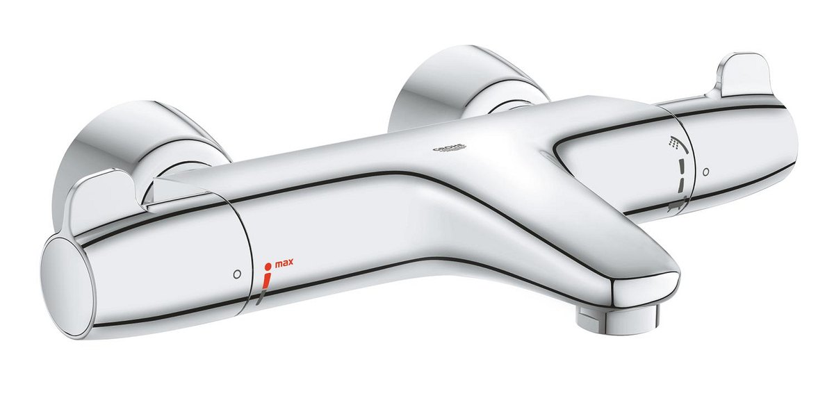 GROHE Grohtherm Special Thermostatic bath mixer 1/2" — Chrome