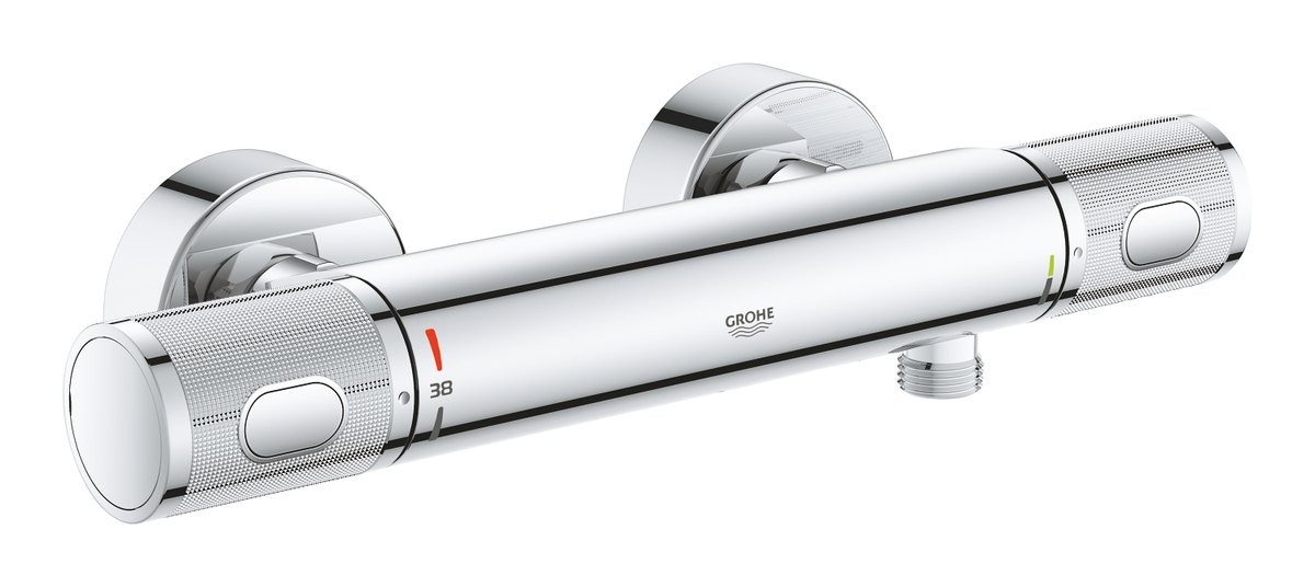 GROHE Grohtherm 1000 Performance Shower Safety mixer — Chrome