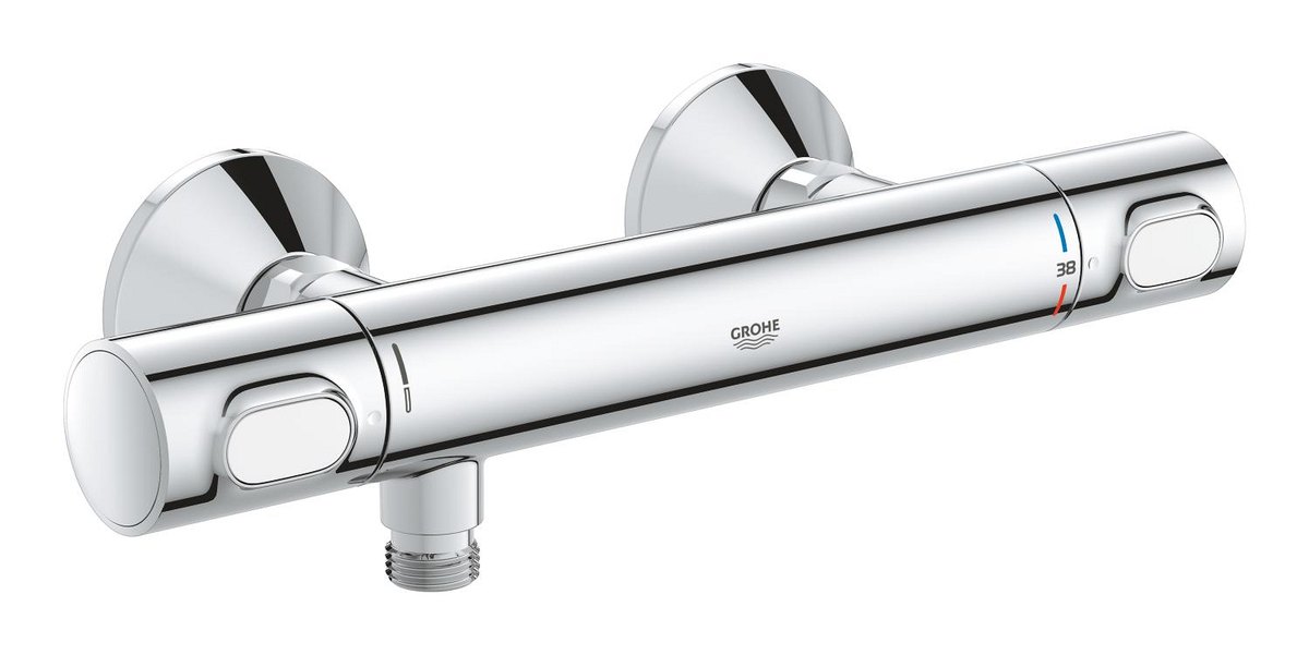 GROHE Grohtherm 500 Shower Safety mixer — Chrome