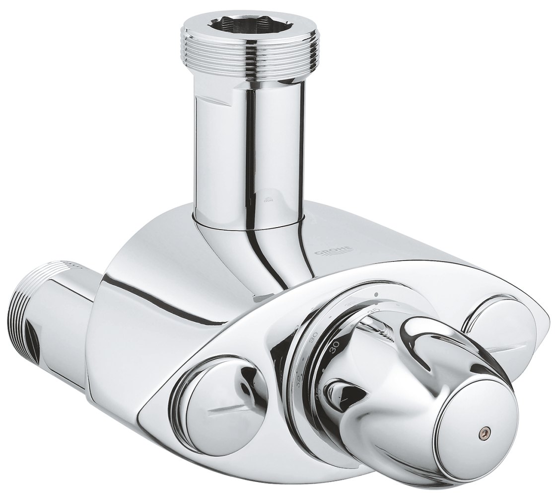 GROHE Grohtherm XL Thermostatic mixer 1 1/4" — Chrome