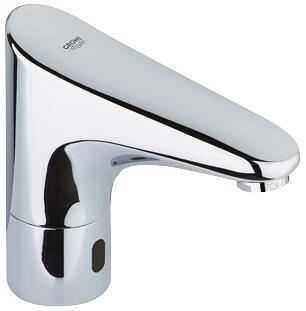 GROHE Europlus E Infra red electronic basin tap 1/2" without mixing device — Chrome