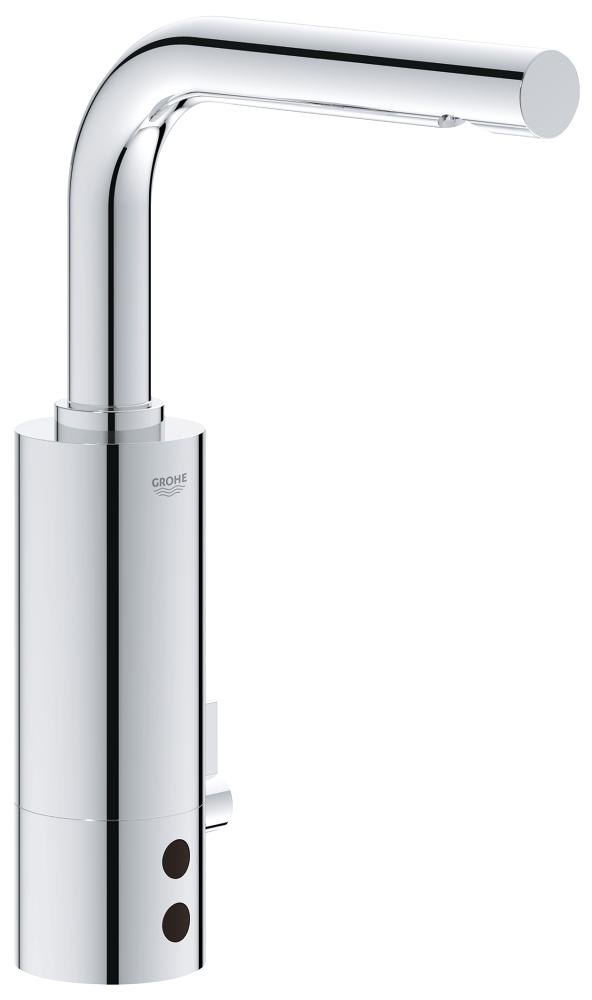 GROHE Essence E Infra red electronic basin mixer 1/2" with mixing device and adjustable temperature limiter — Chrome