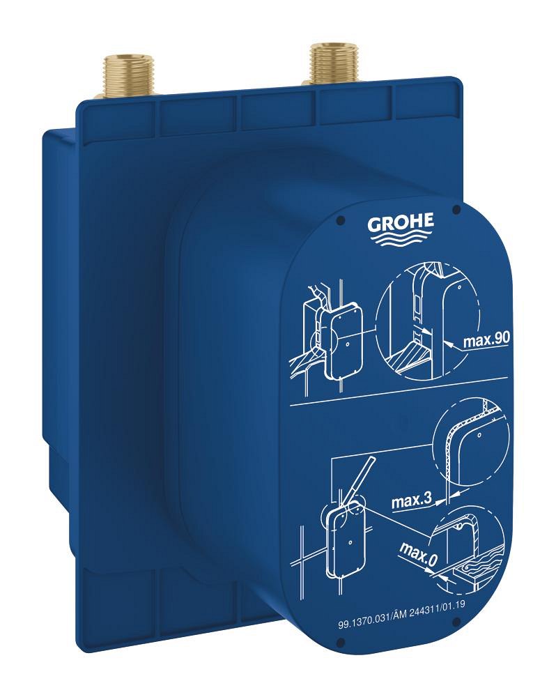 GROHE Eurosmart Cosmopolitan E Concealed mounting box — Chrome