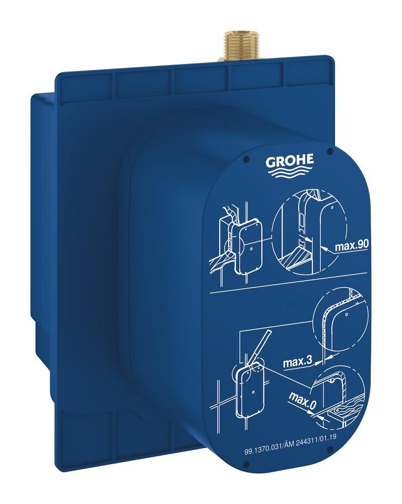 GROHE Eurosmart Cosmopolitan E Concealed mounting box — Chrome