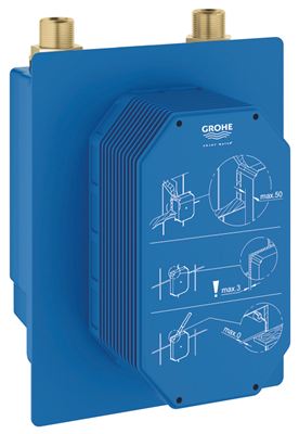 GROHE Eurosmart Cosmopolitan E Concealed mounting box — Chrome