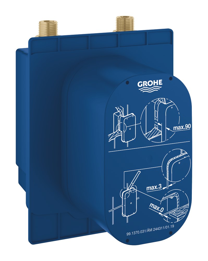 GROHE Eurosmart Cosmopolitan E Concealed mounting box — Chrome