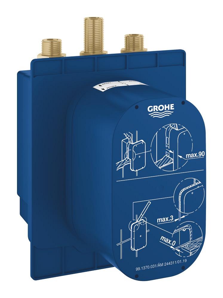 GROHE Eurosmart Cosmopolitan E Concealed body — Chrome