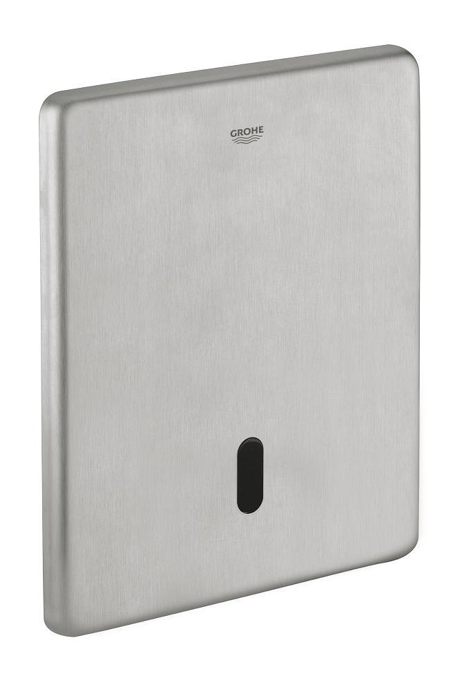 GROHE Tectron Skate Infra red electronic for WC flush valve — Stainless steel