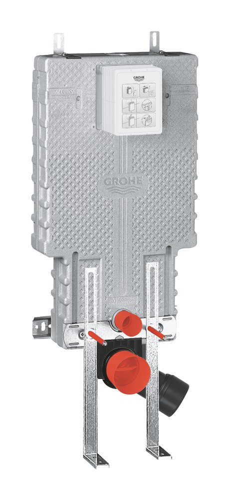 GROHE Uniset Element for WC with EPS housing and support feet — Chrome