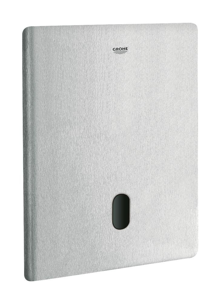 GROHE Tectron Skate Infra red electronic for WC flushing cistern — Stainless steel