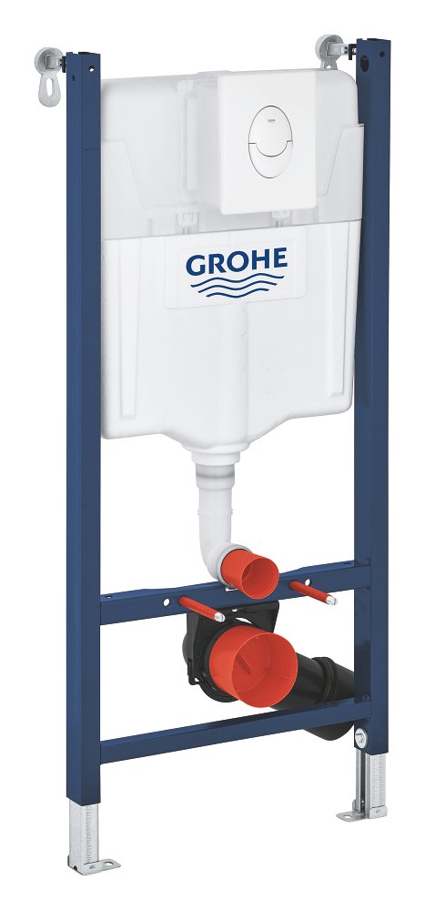 GROHE Rapid SL 3 in 1 set for WC 1.13 m installation height — Chrome