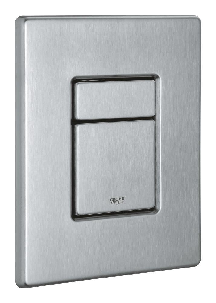 GROHE Skate Cosmopolitan Flush plate stainless steel — Stainless steel