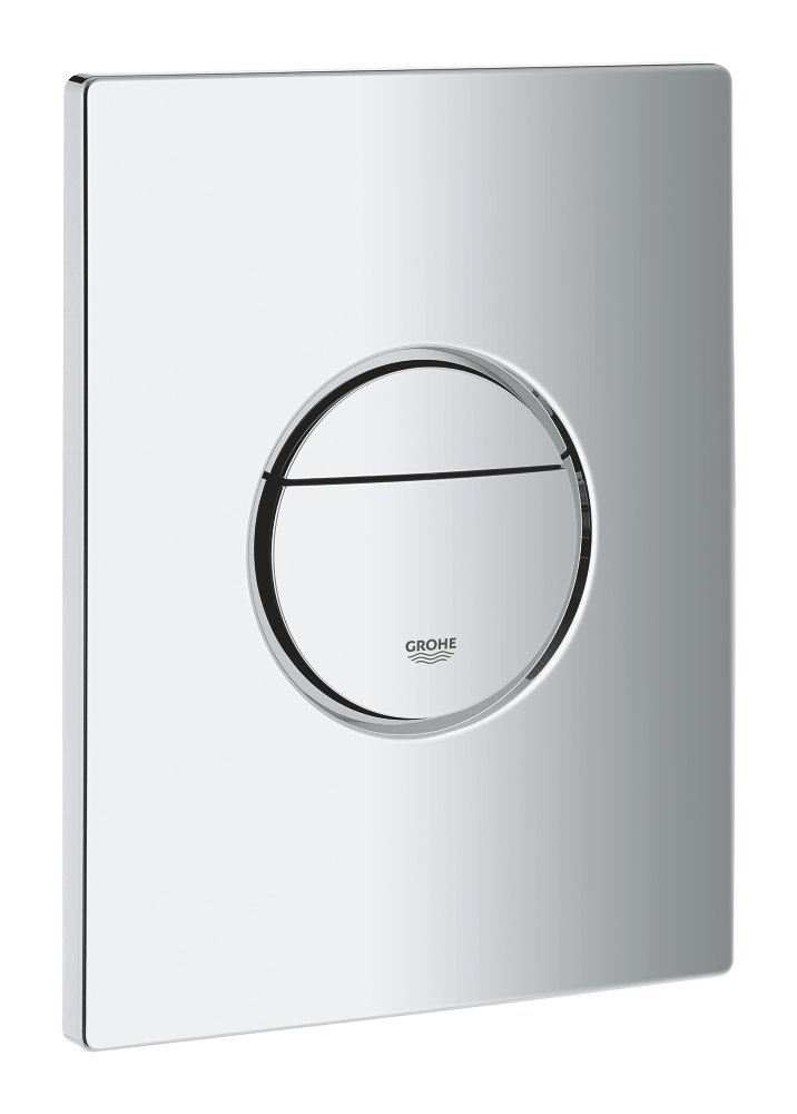 GROHE Nova Cosmopolitan Flush plate — Chrome
