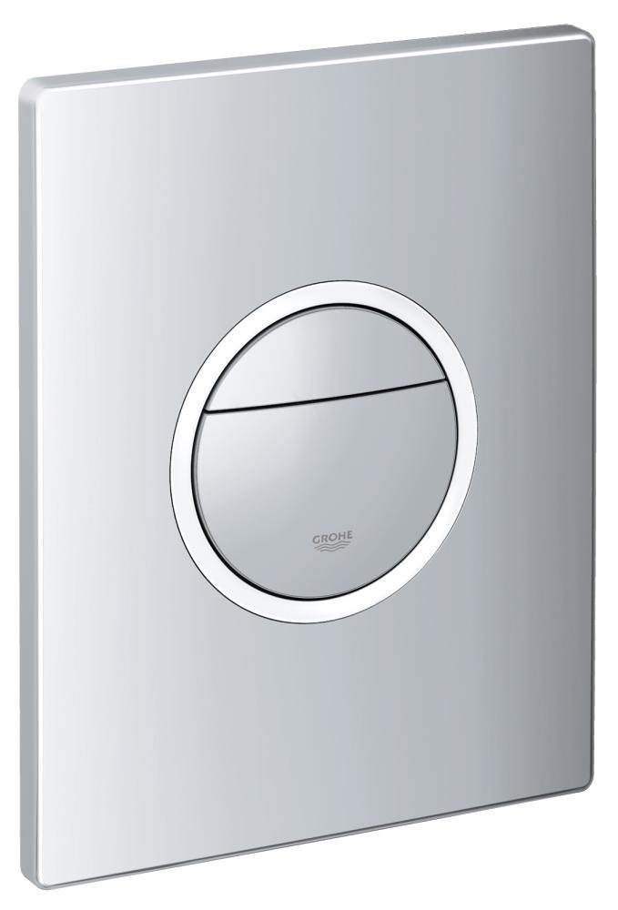 GROHE Nova Cosmopolitan Light Flush plate — Chrome