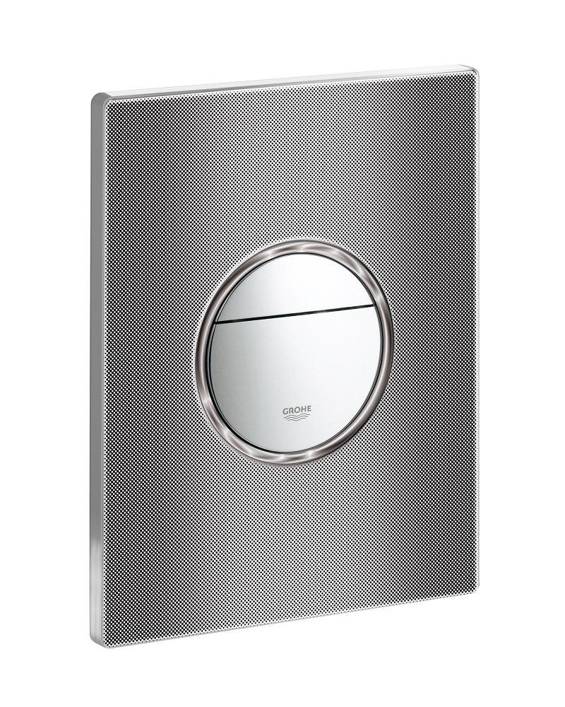 GROHE Nova Cosmopolitan Flush plate Chrome — Grey